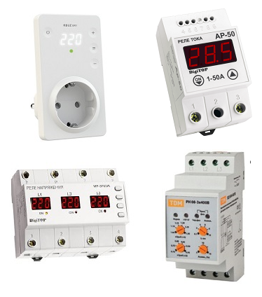 Реле напряжения 63а abb